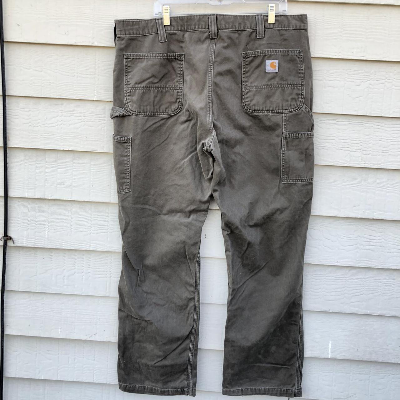 Carhartt Men's Carpenter Pants Carpenter loop on... - Depop