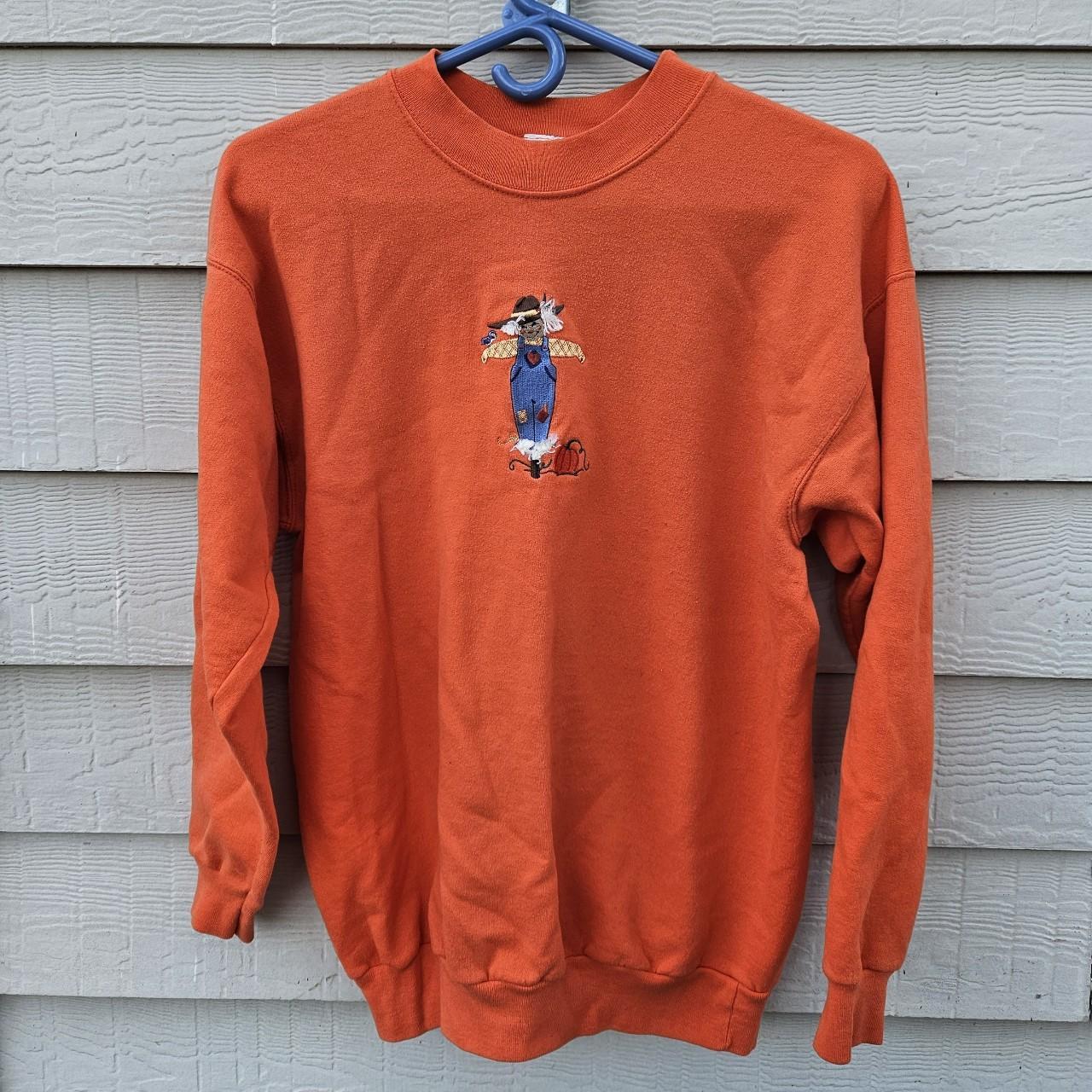 Pre-owned Sweatshirt In Orange