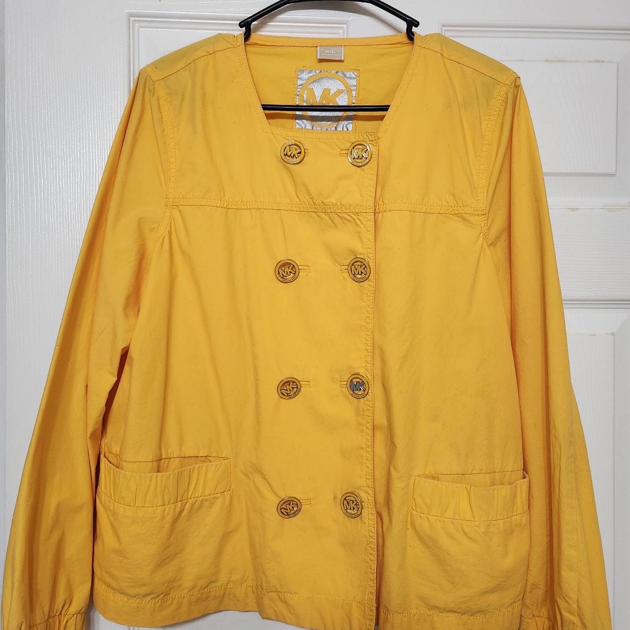 Michael kors deals parka yellow