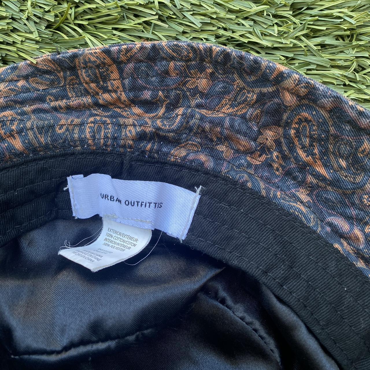 one size urban outfitters paisley pattern bucket hat... Depop