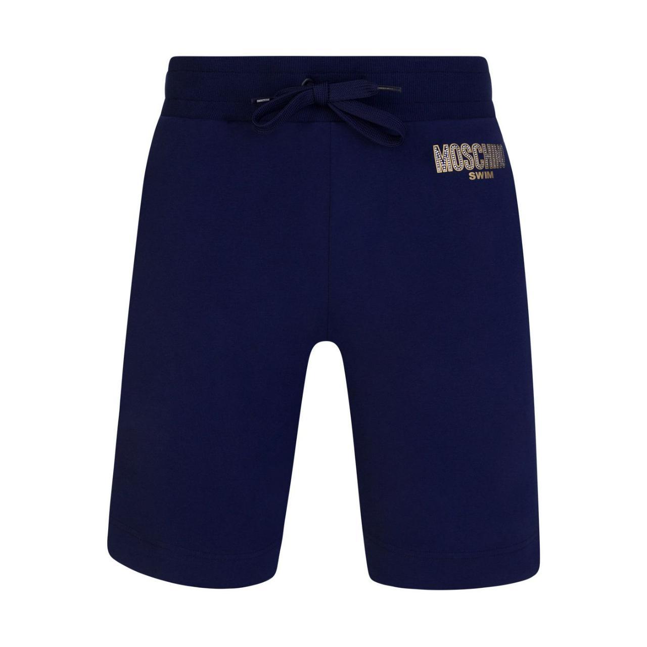 Moschino Navy Swim Collection Beach Shorts. Size UK L - Depop