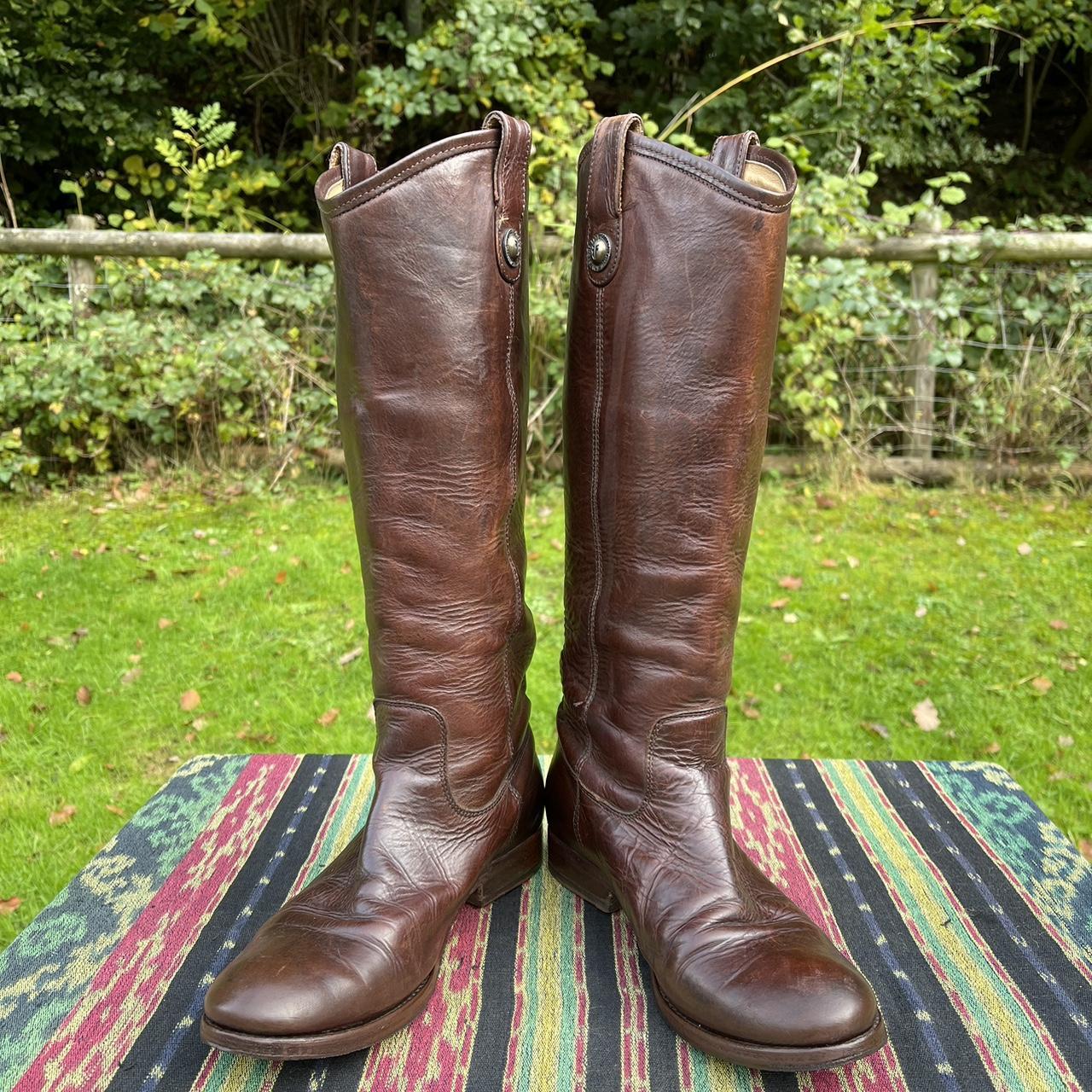 frye women's melissa button lug tall knee high boot