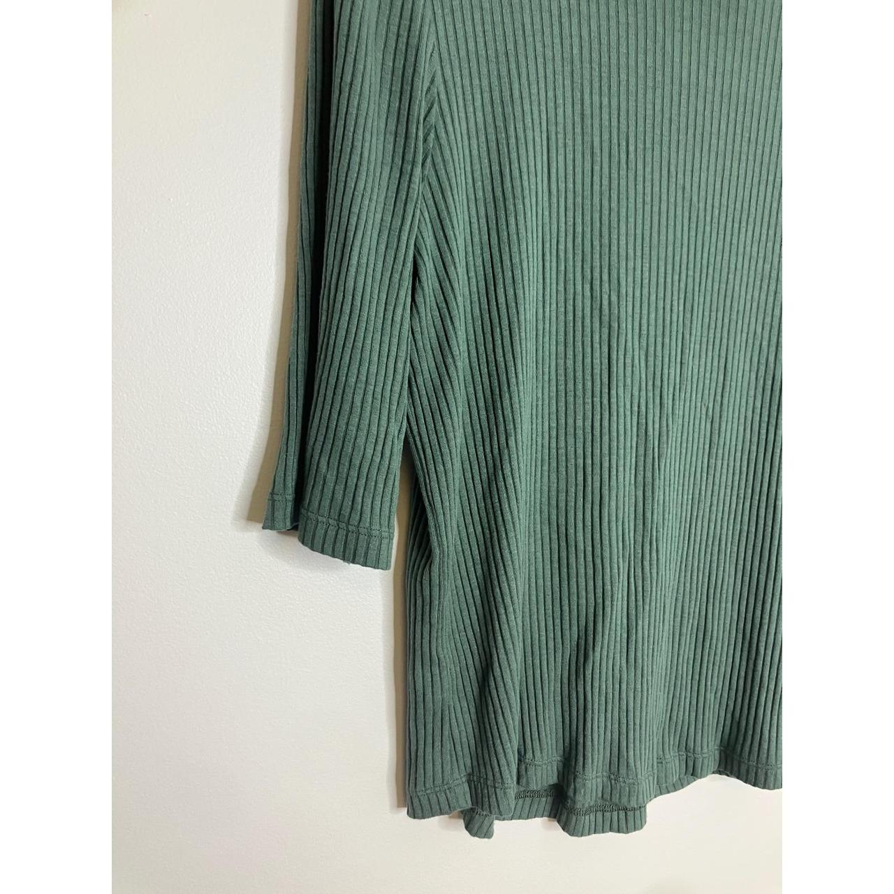 Eve women's preloved designer green minimalist chic top