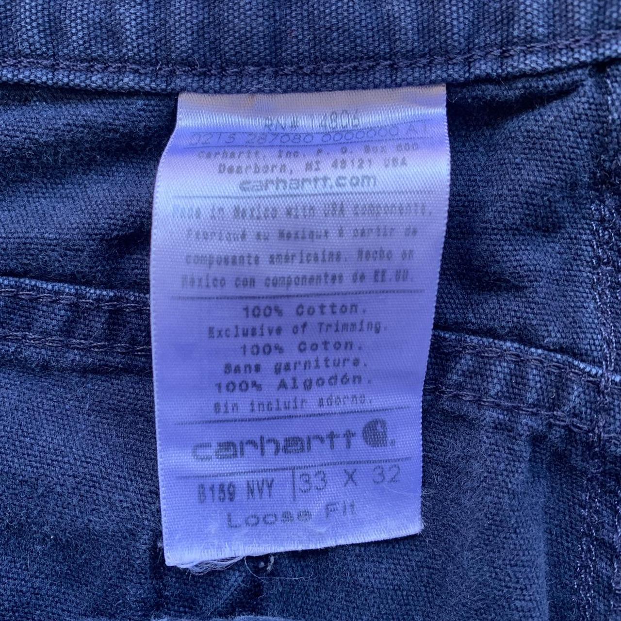 Carhartt Men's Navy Trousers (3)