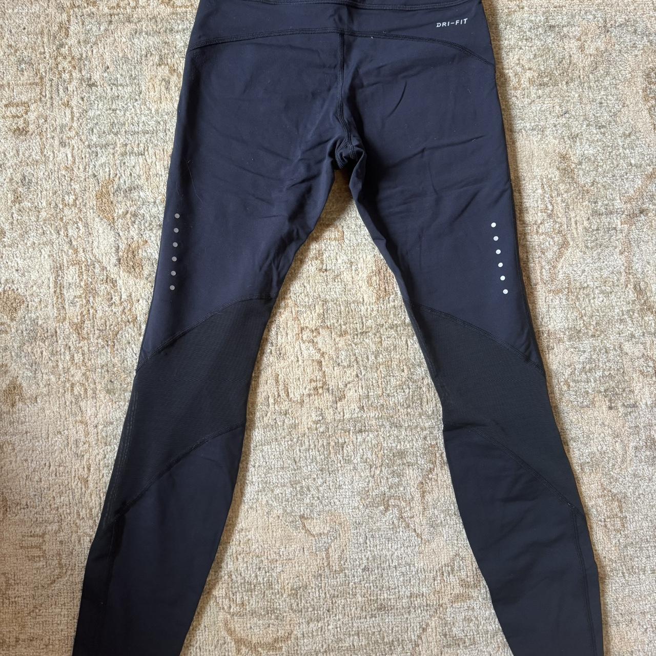 NWT Nike Dri-Fit Leggings in Black. Never Worn. In - Depop