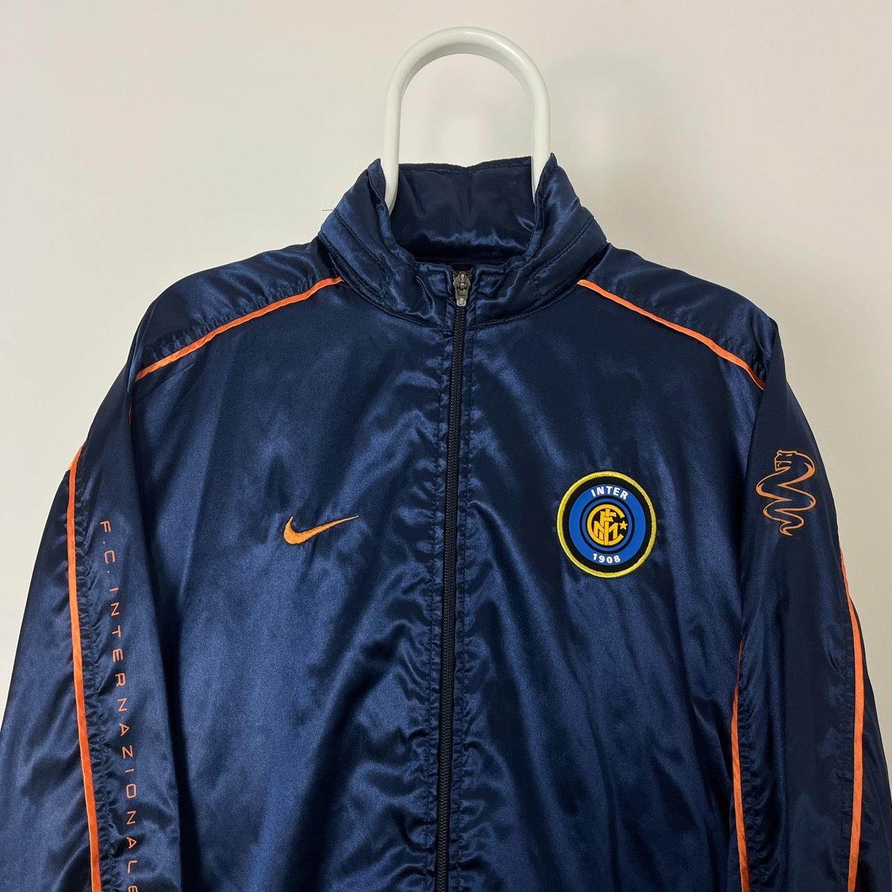 Inter Milan Nike Team 2001/02 Navy Gold Depop