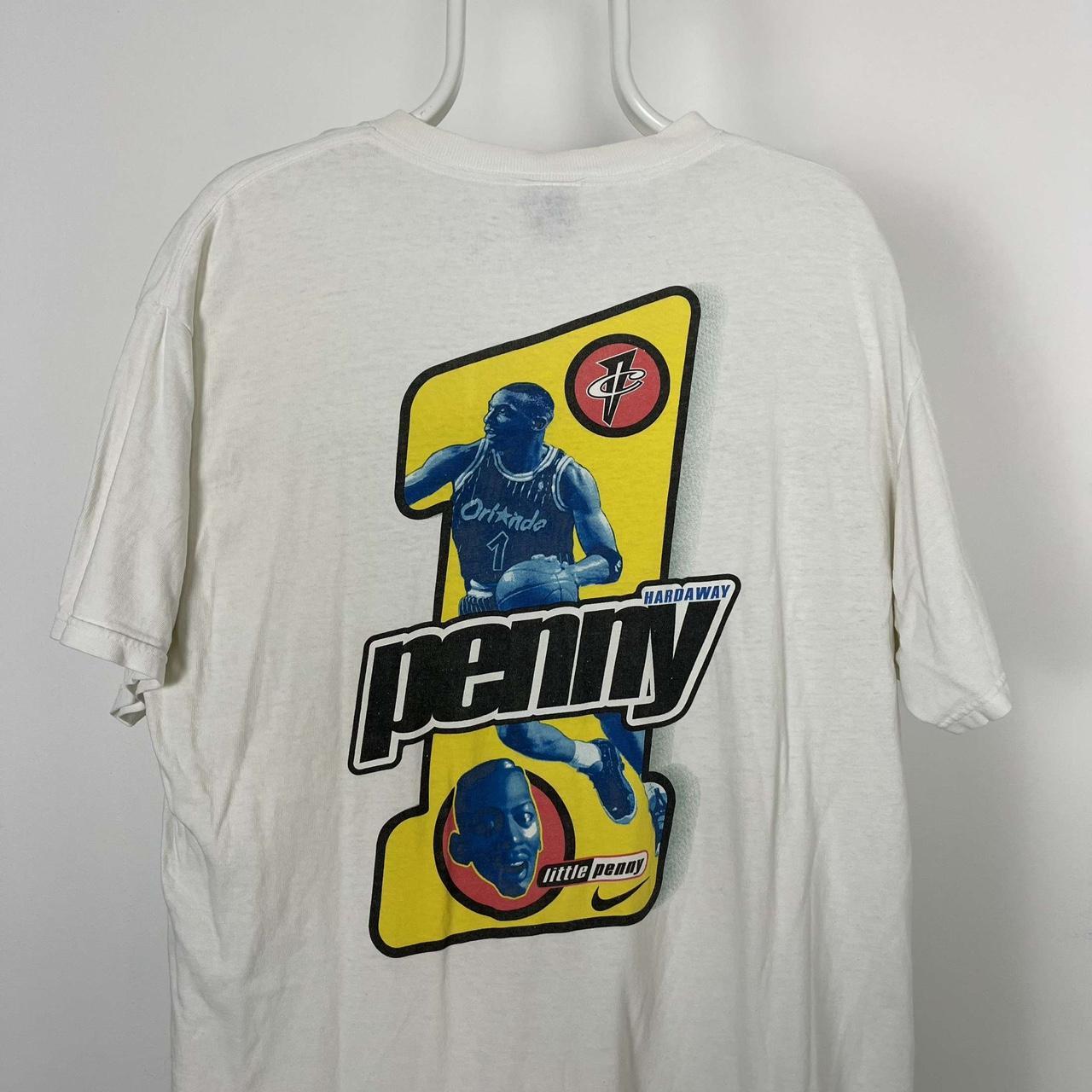 Vintage Nike penny hardaway T-shirt 2024 rare 90s nba