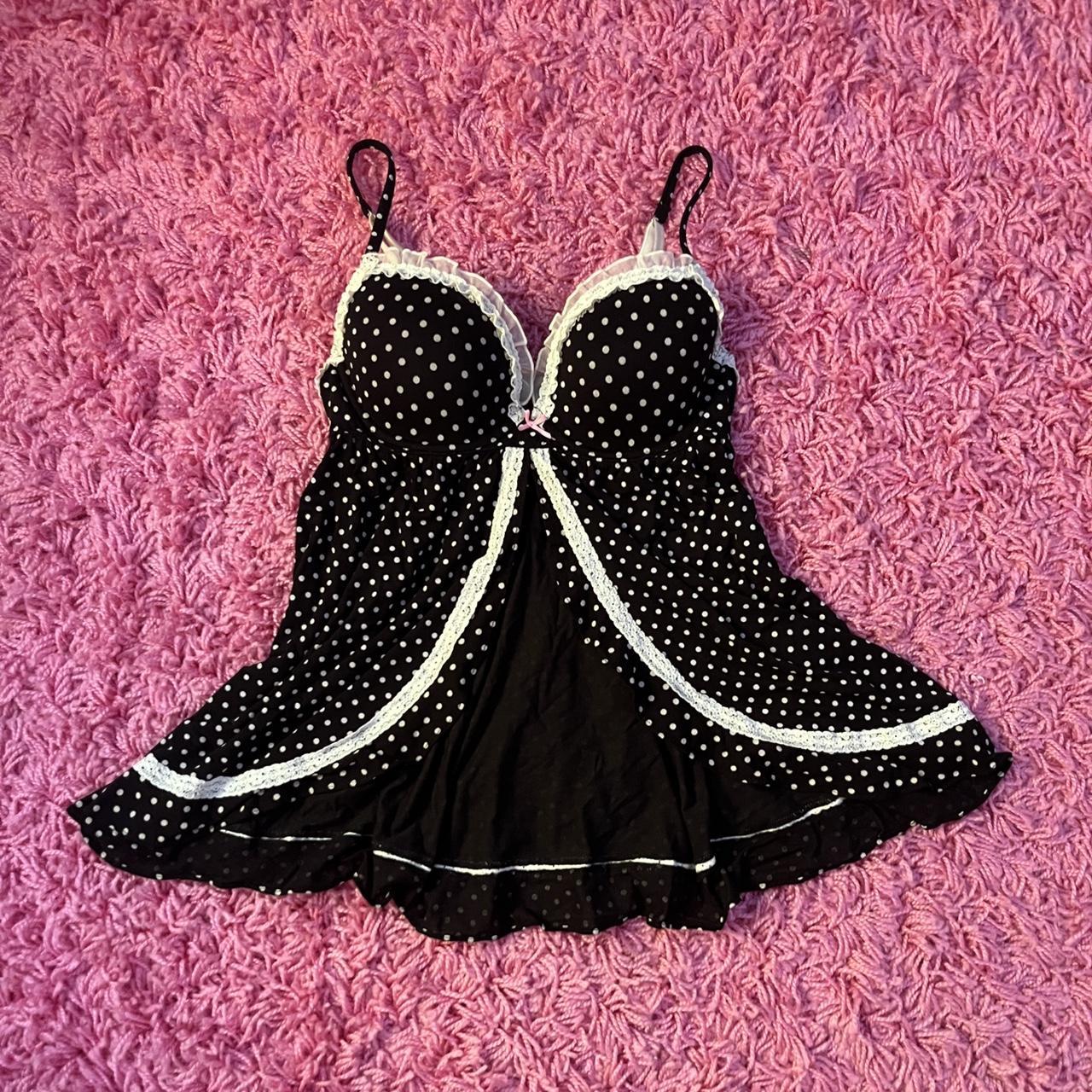 Doll Top Secret Black with White Spot