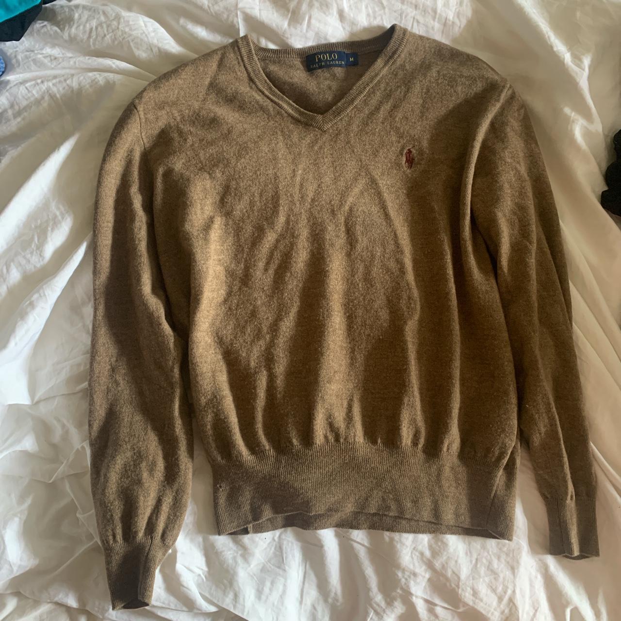 Polo Ralph Lauren Men's Brown Jumper | Depop