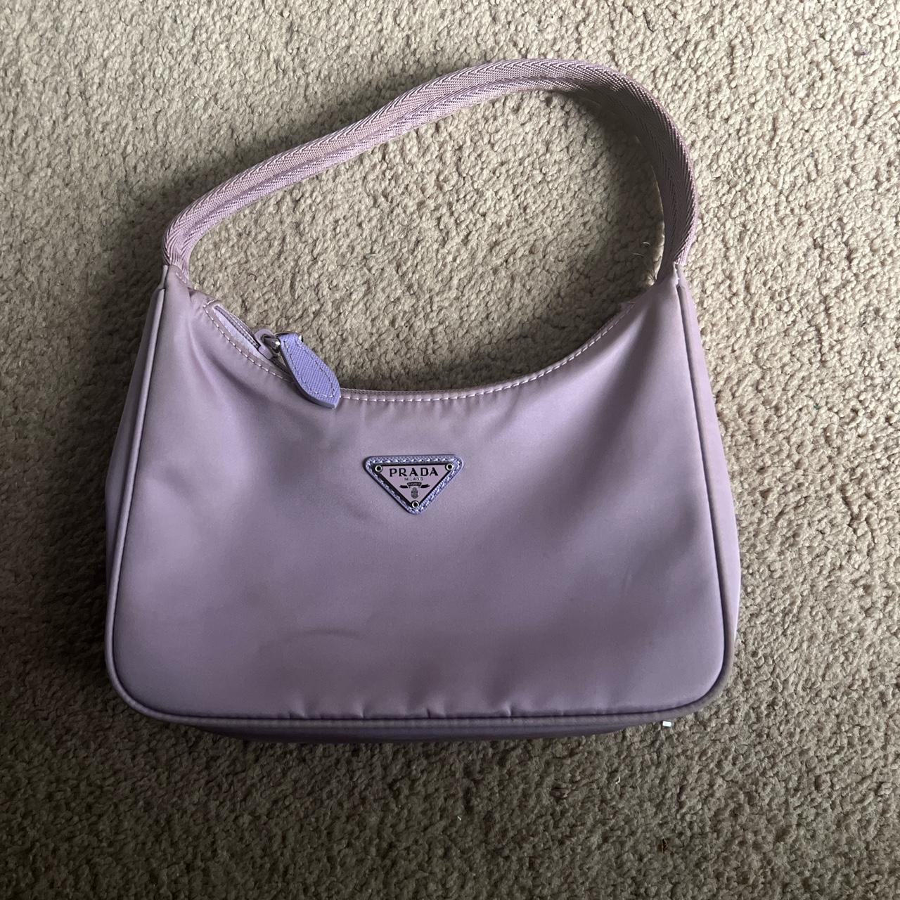 Lavender prada online bag