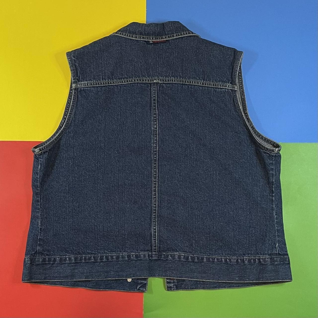 Vintage BUM jean jacket vest. Y2K era B. Equipment... - Depop