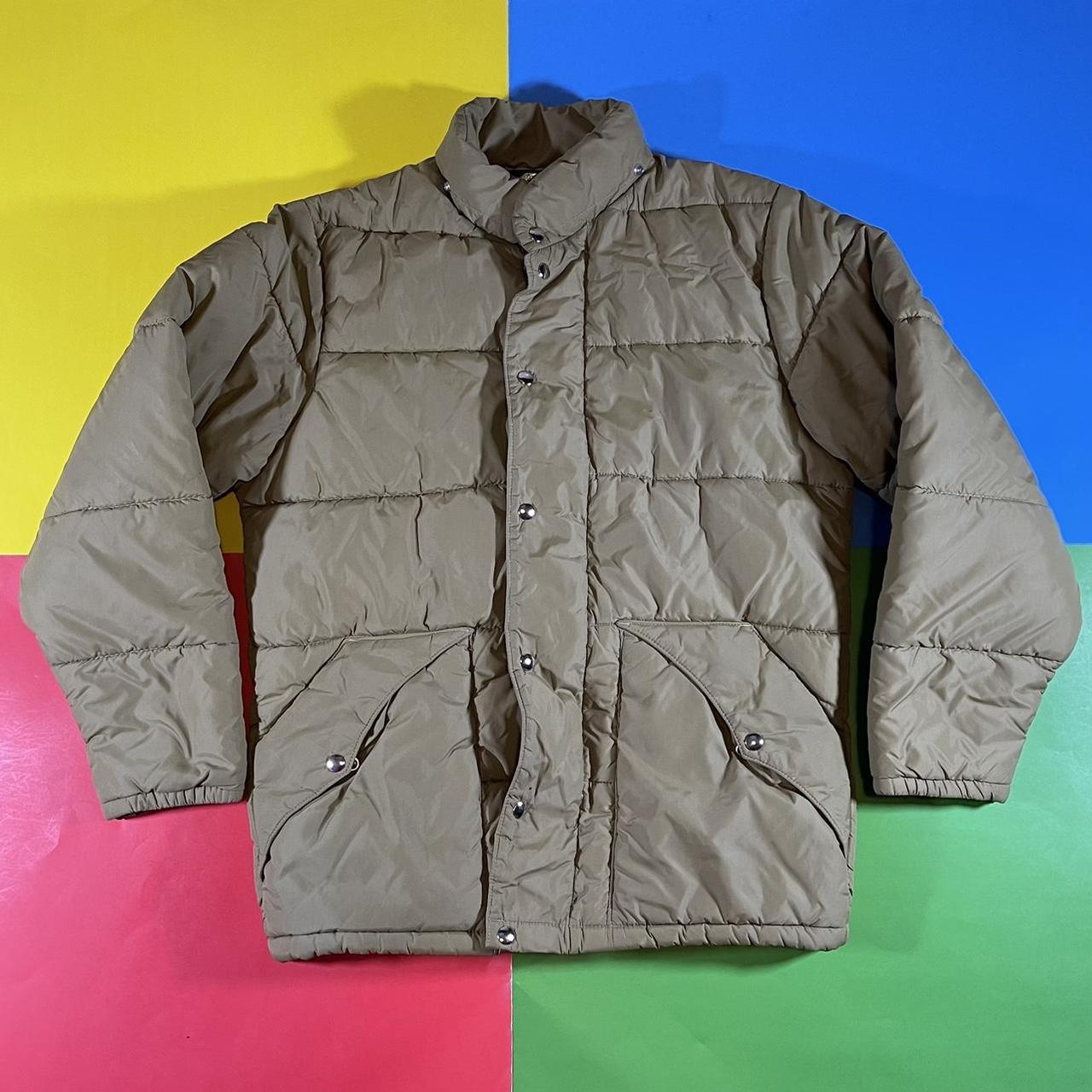 Vintage puffer jacket. 70’s 80’s Sears puffer.... - Depop