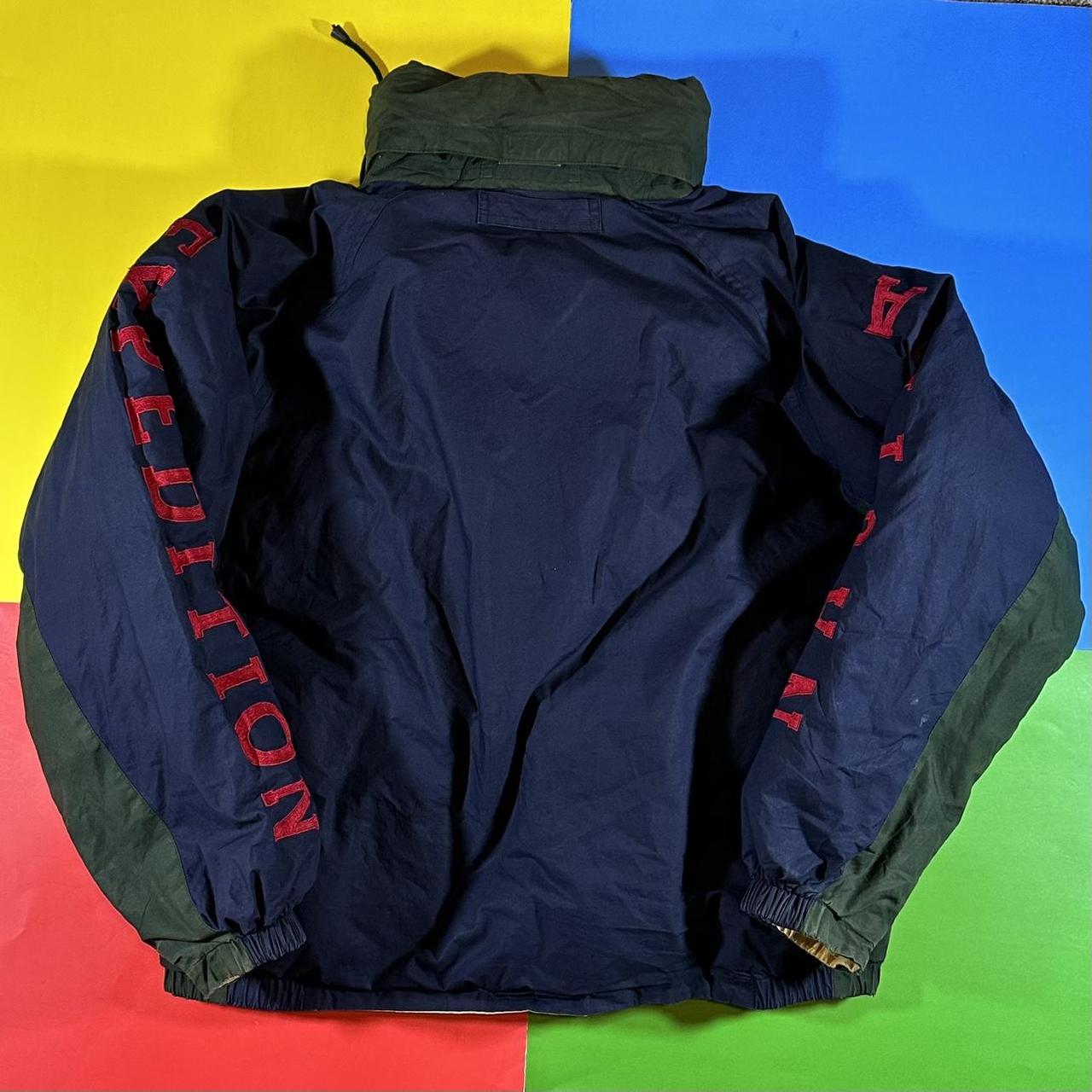 Vintage Nautica Explorer coat. 90’s reversible down... - Depop