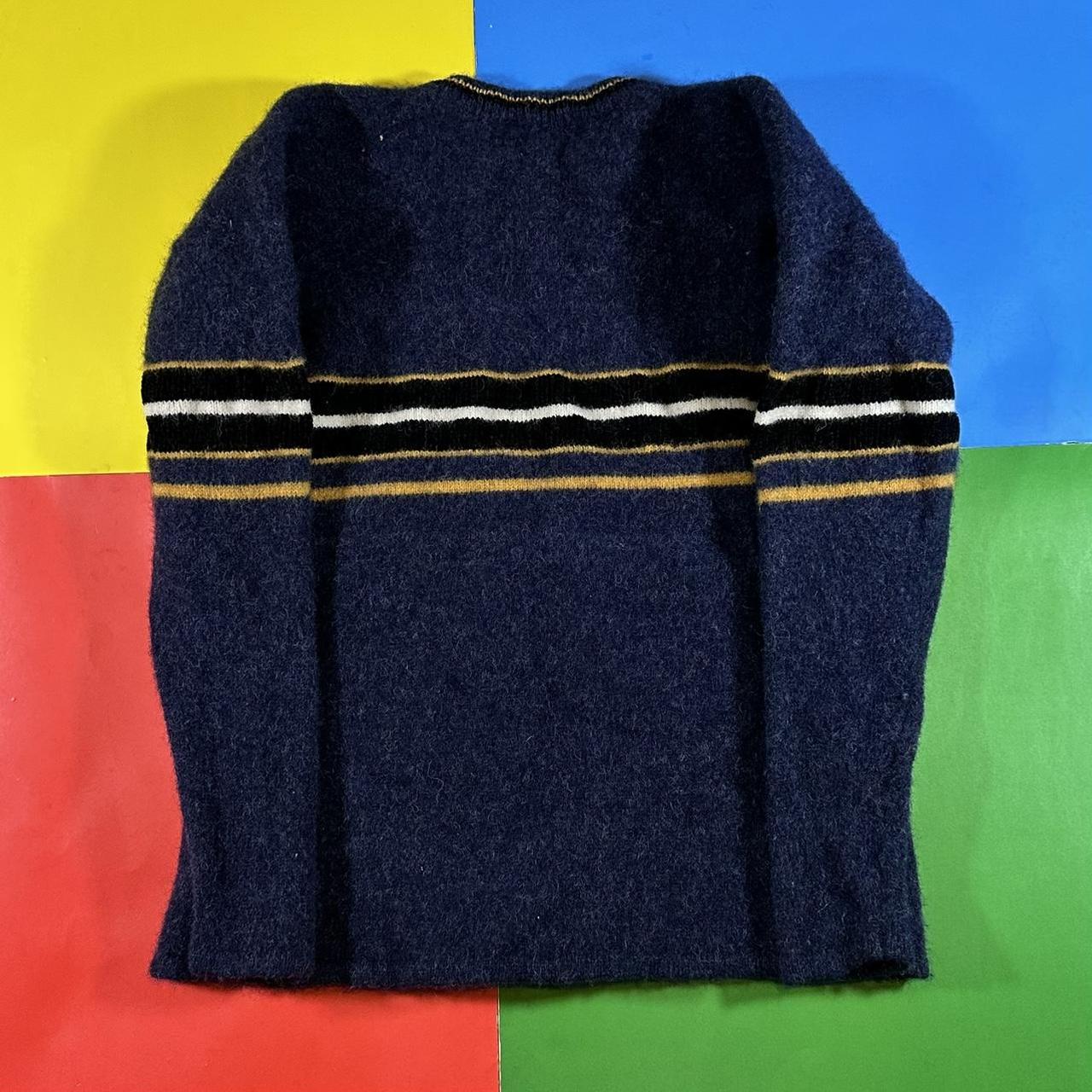 Union Bay Men's Navy and Yellow Jumper (4)