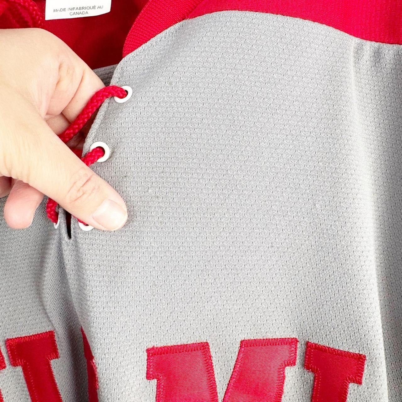 Source Unknown Men's Top - Grey/Red - S – Univers… - image 7