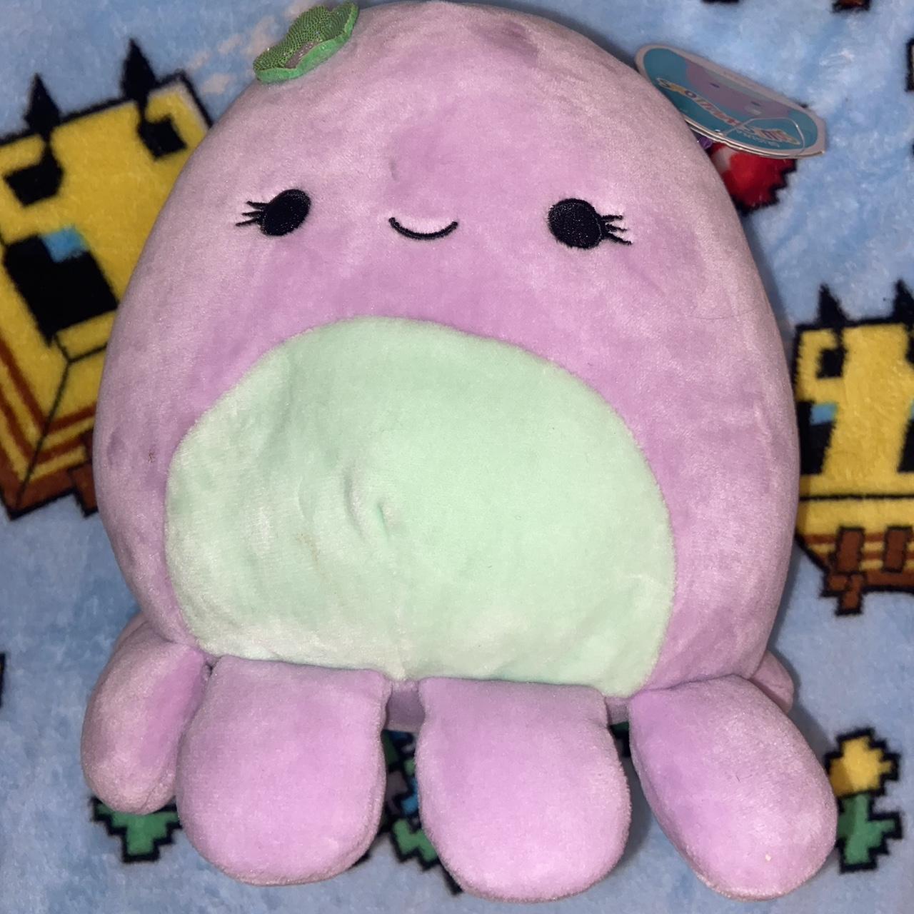 Violet Squishmallow #squishmallow #violet #octopus... - Depop