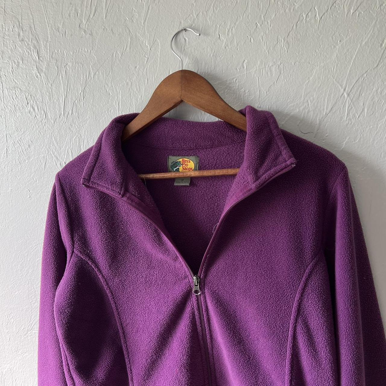 Bass Pro Shops Purple Fleece Zip Up