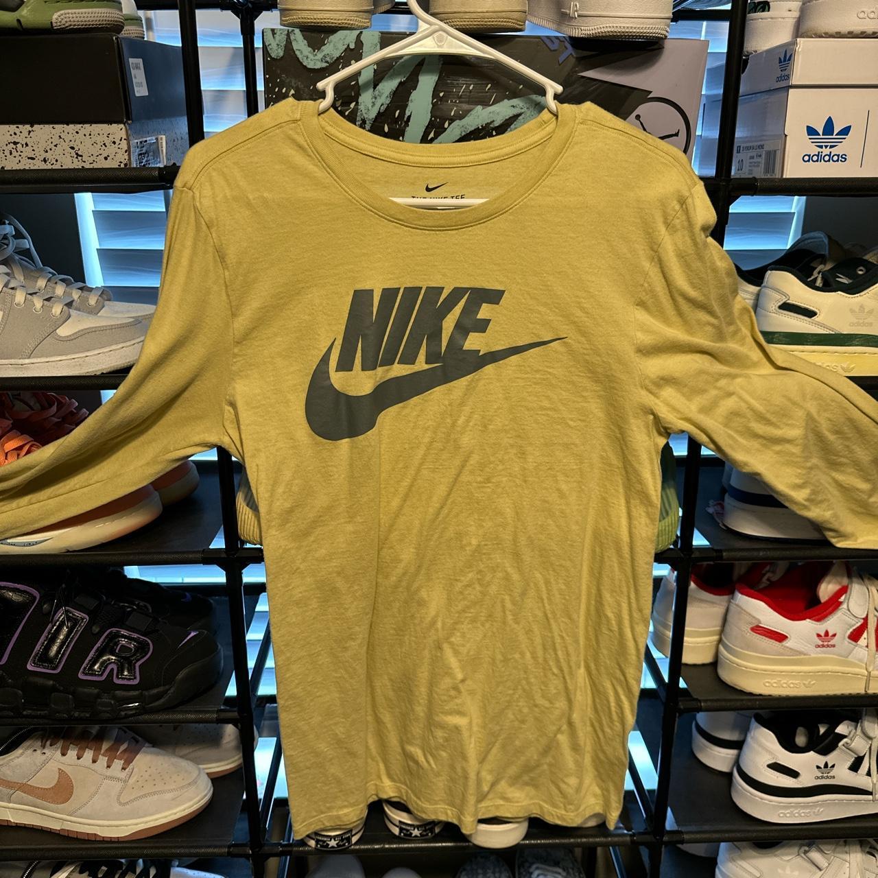 tan nike sweater