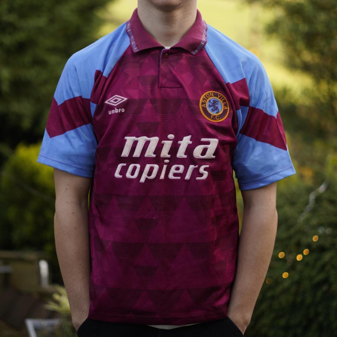 Kappa aston villa avfc - Gem 90s umbro Aston Villa uniform shirt y2k
