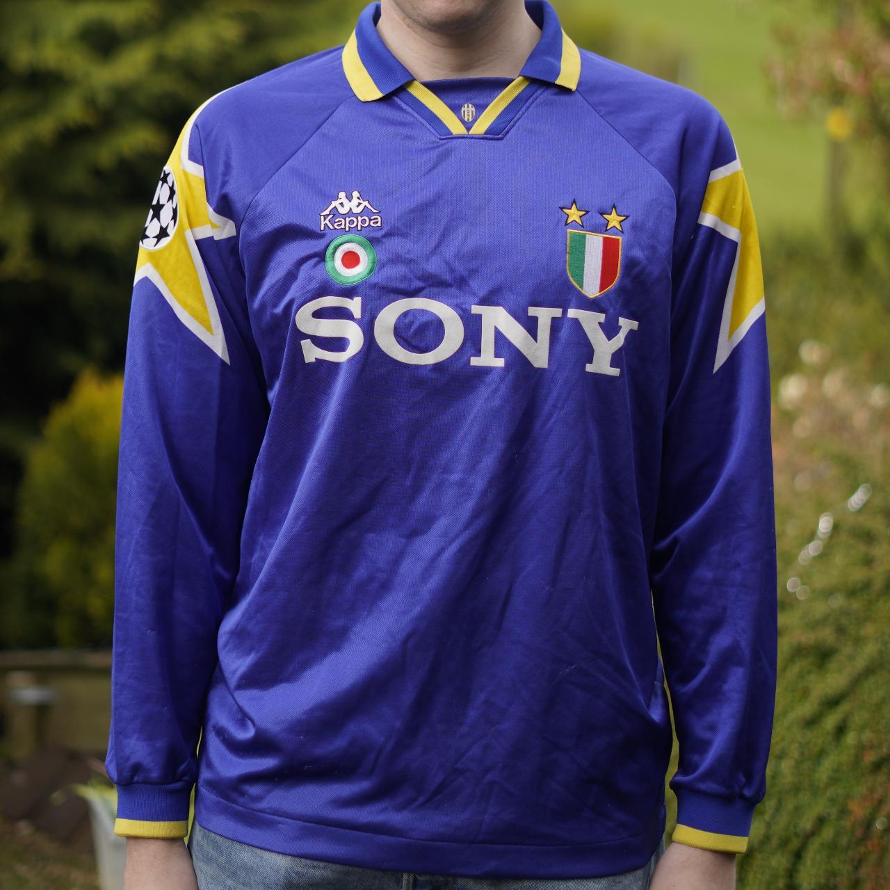 ウェア Juventus Away Jersey 1995-96 Kappa Juventus 1995/96 Away Del Piero 10 Kappa Retro Soccer Futbol