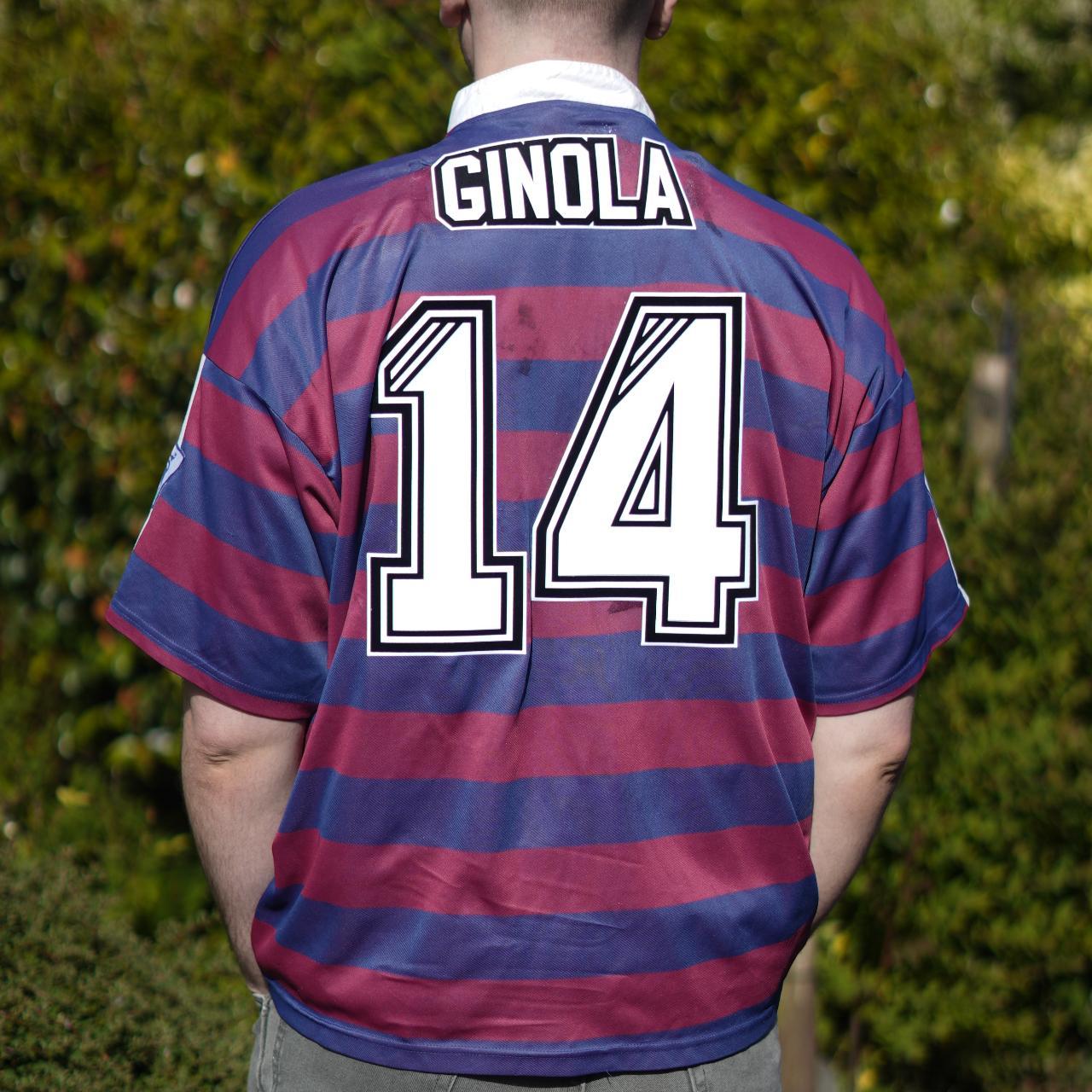 1995/96 Newcastle Away Shirt by Adidas - Ginola | Depop