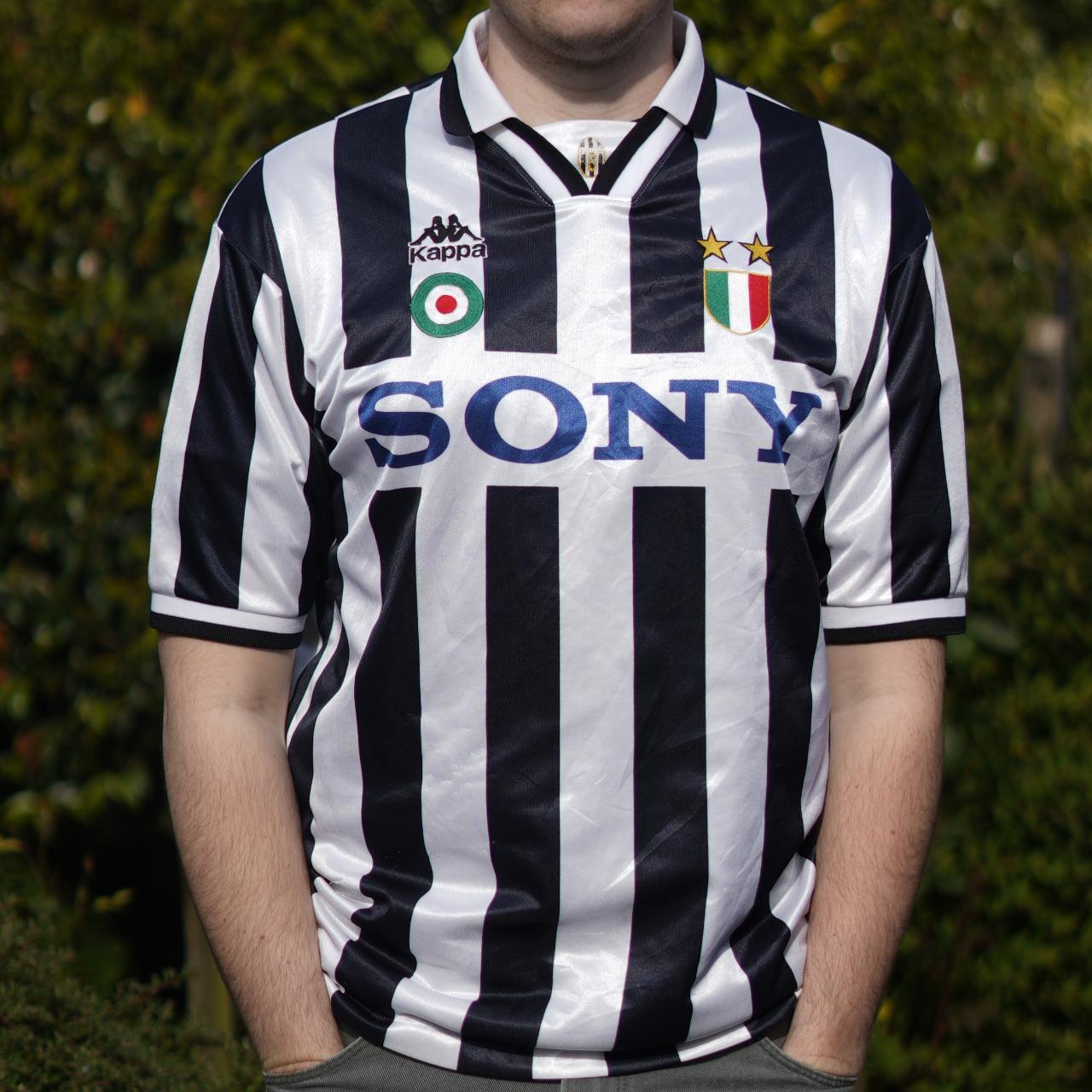 1995/96 Juventus Home Shirt by Kappa - #14 | Depop