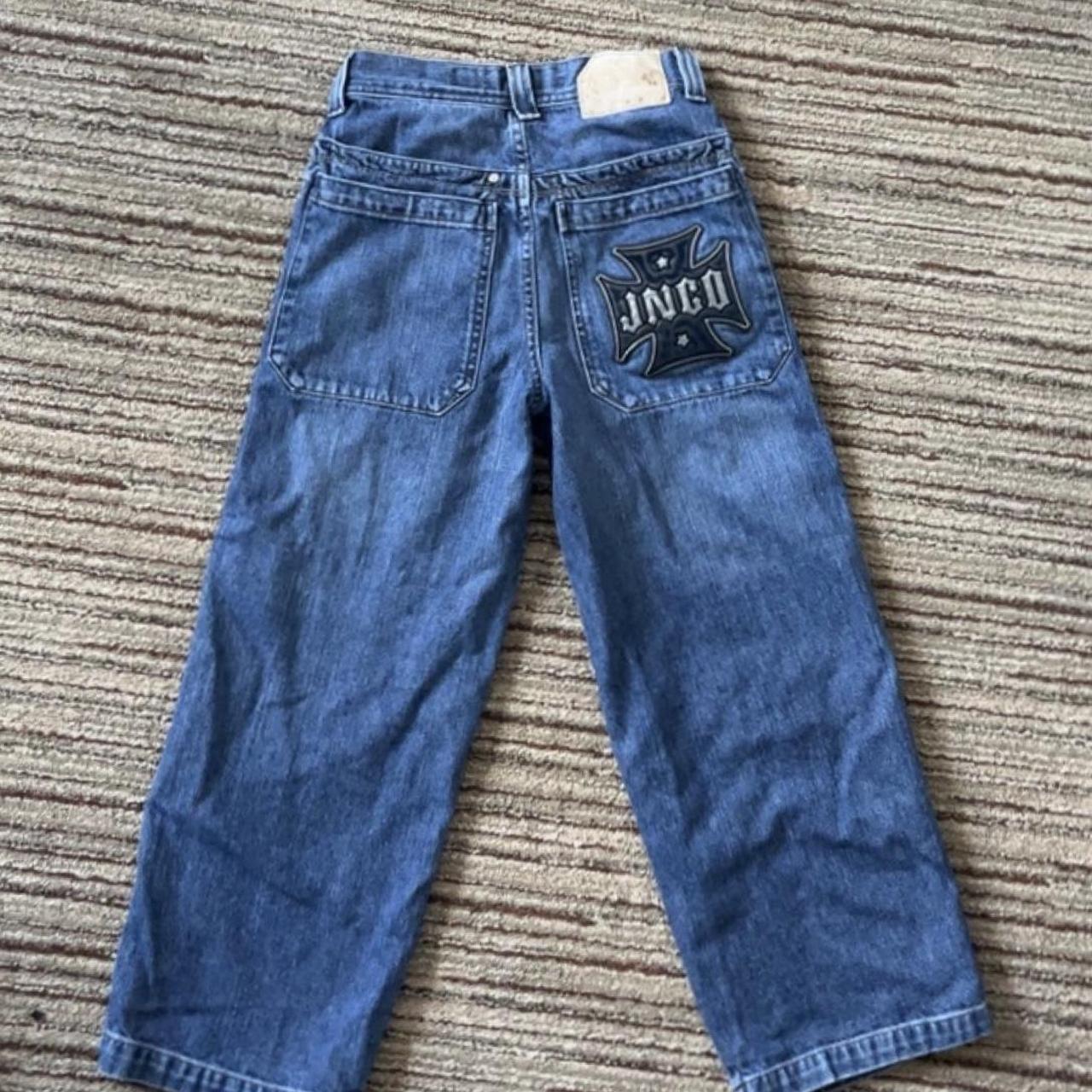 Boys Jnco jeans. Used but good condition (only flaw... - Depop