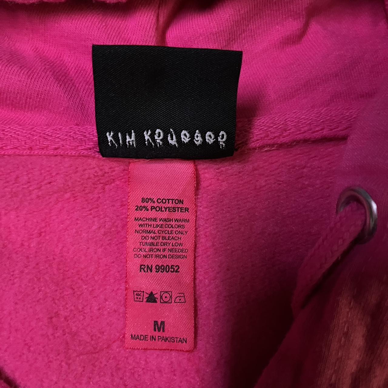 Kim Krueger Burberry Erry Pink Zip up Hoodie Size:... - Depop