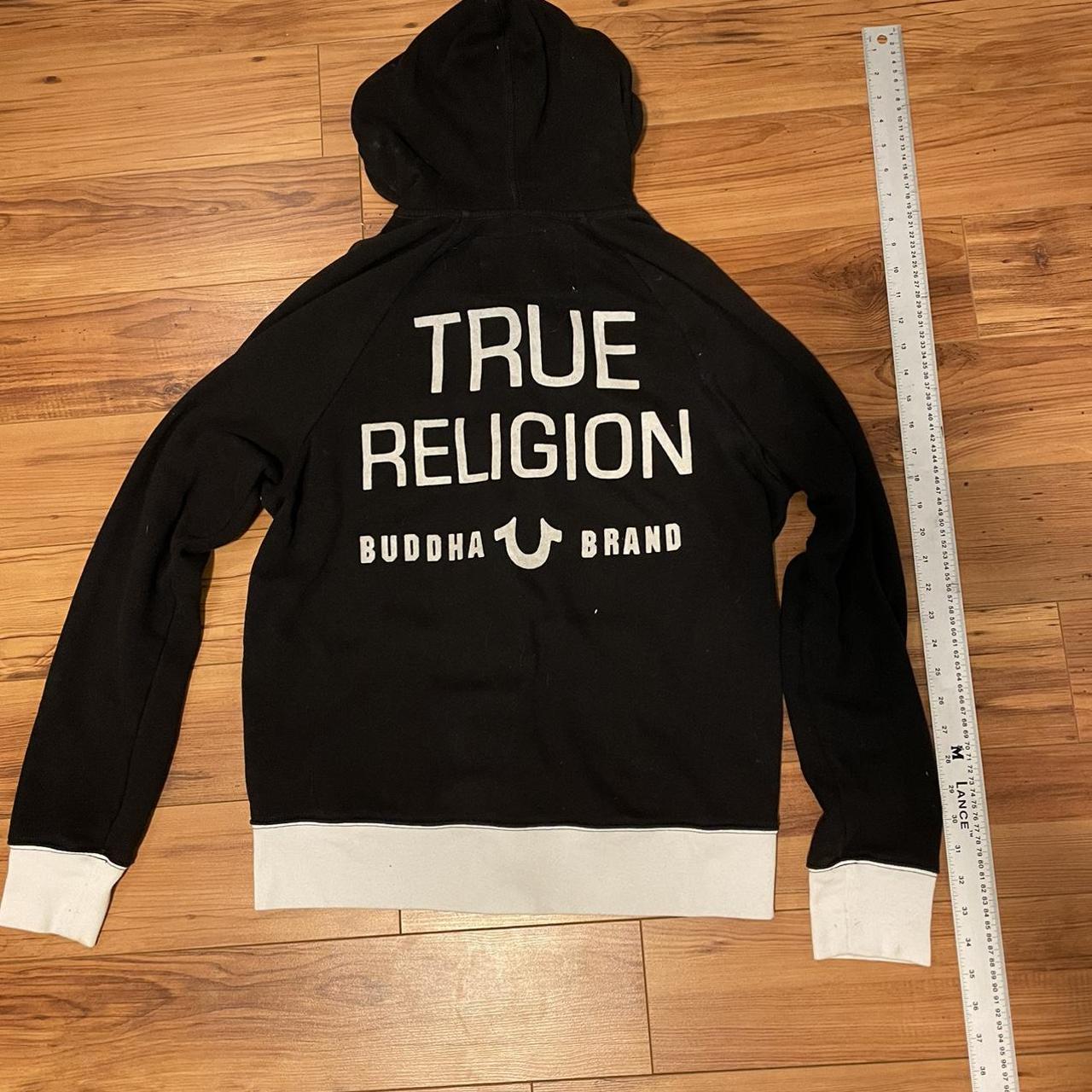 Vintage true religion hoodie streetwear... Depop