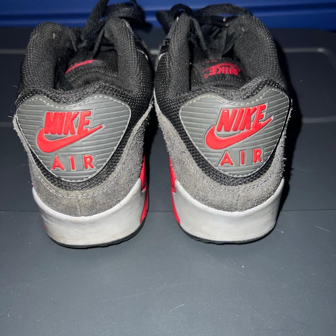 Nike Air Max 90 Bred Shoes Item is in good used... - Depop
