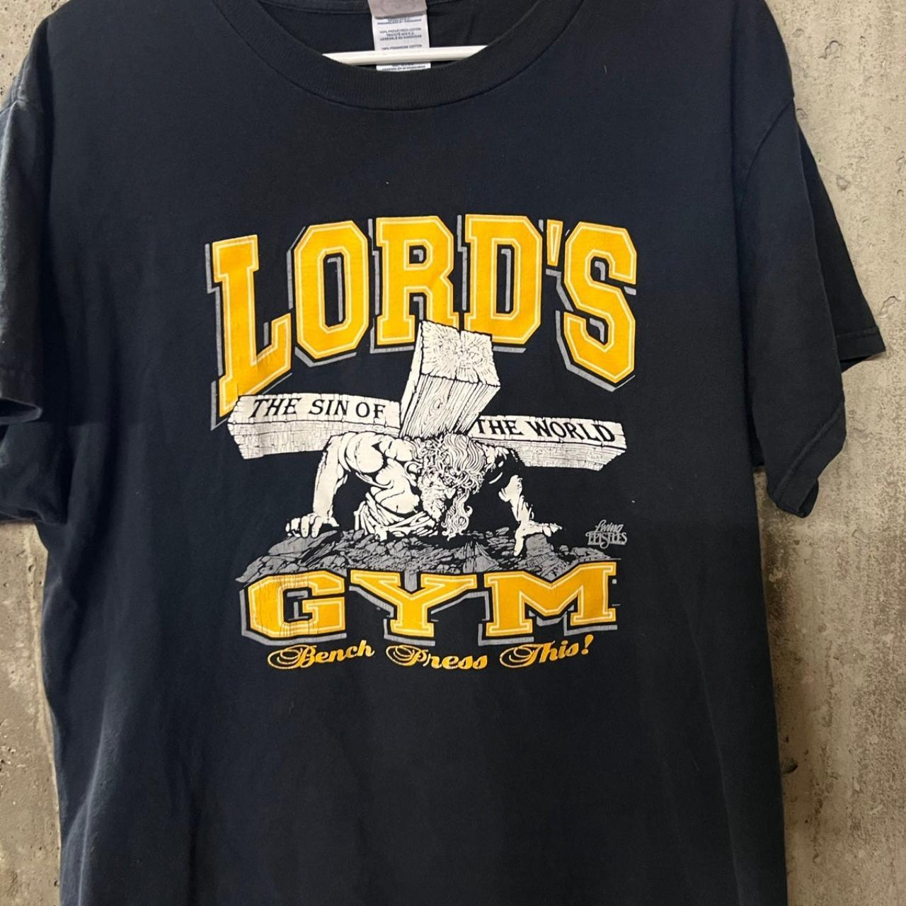 Vintage The Lord’s Gym Religious Jesus Parody Promo... - Depop