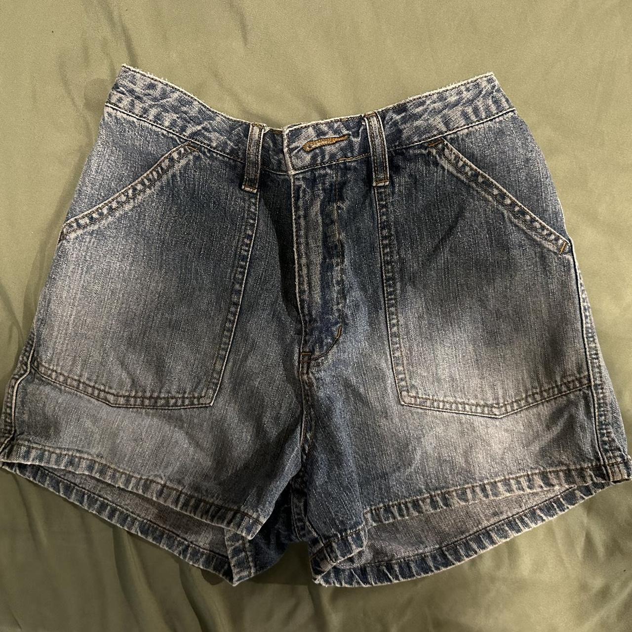 Union Bay Women's Blue Shorts Depop