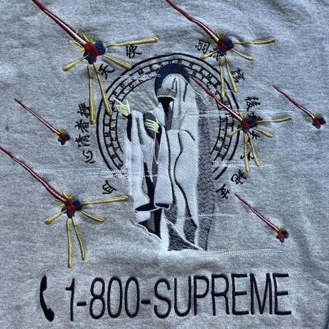 1-800-Supreme hoodie from the Fairfax ave. store.... - Depop