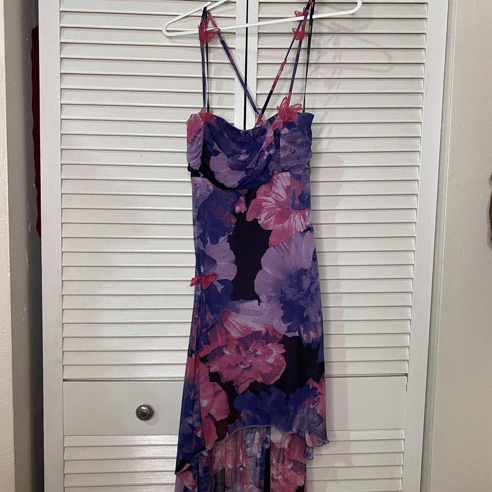 Forever fashion 21 purple floral dress