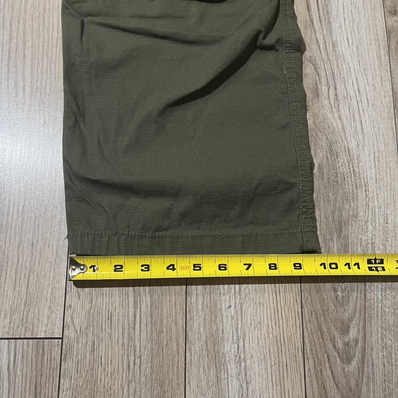 Pacsun Baggy Wide Leg Khaki Green Cargo Pants All... Depop