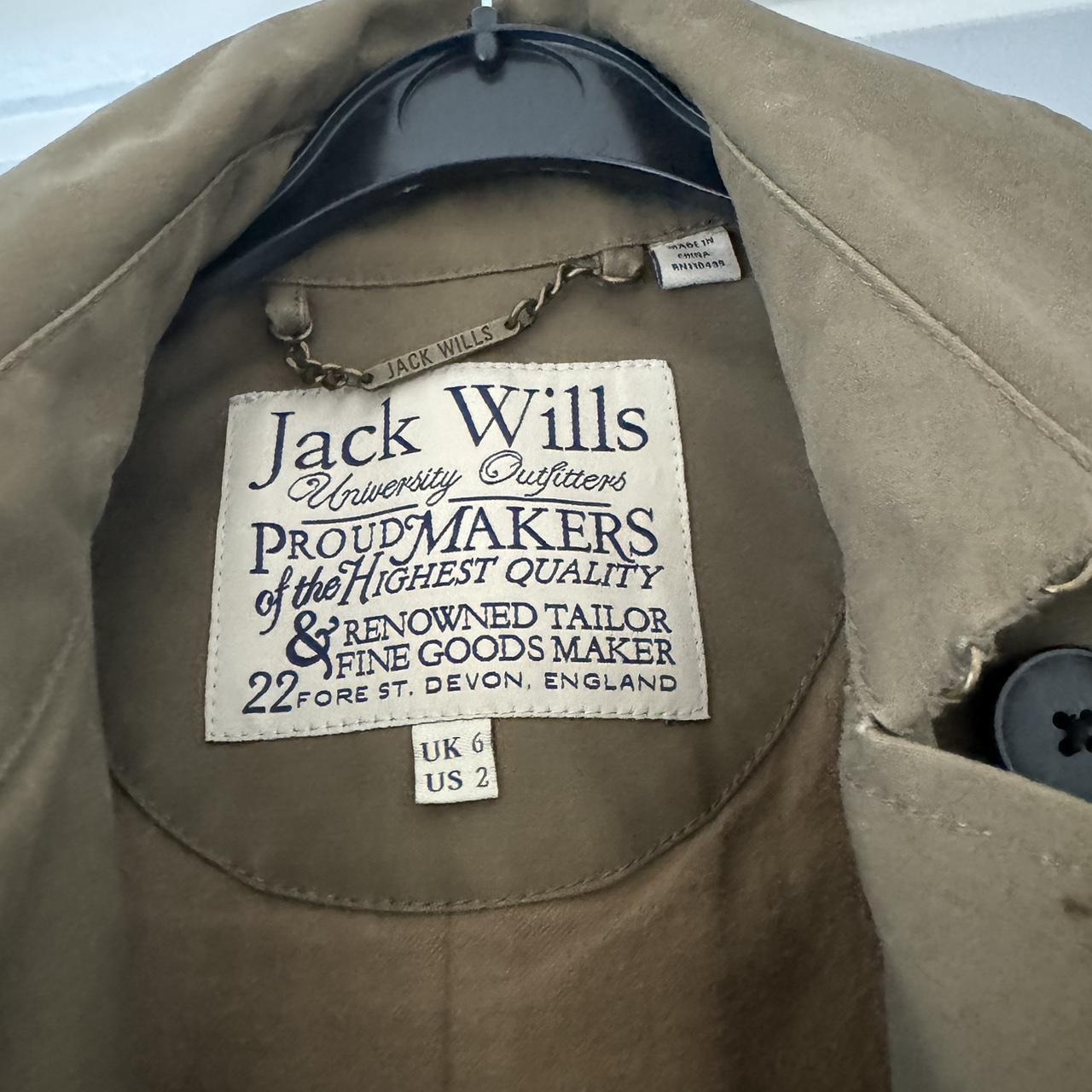 Jack wills Khaki trench coat! Perfect for... - Depop