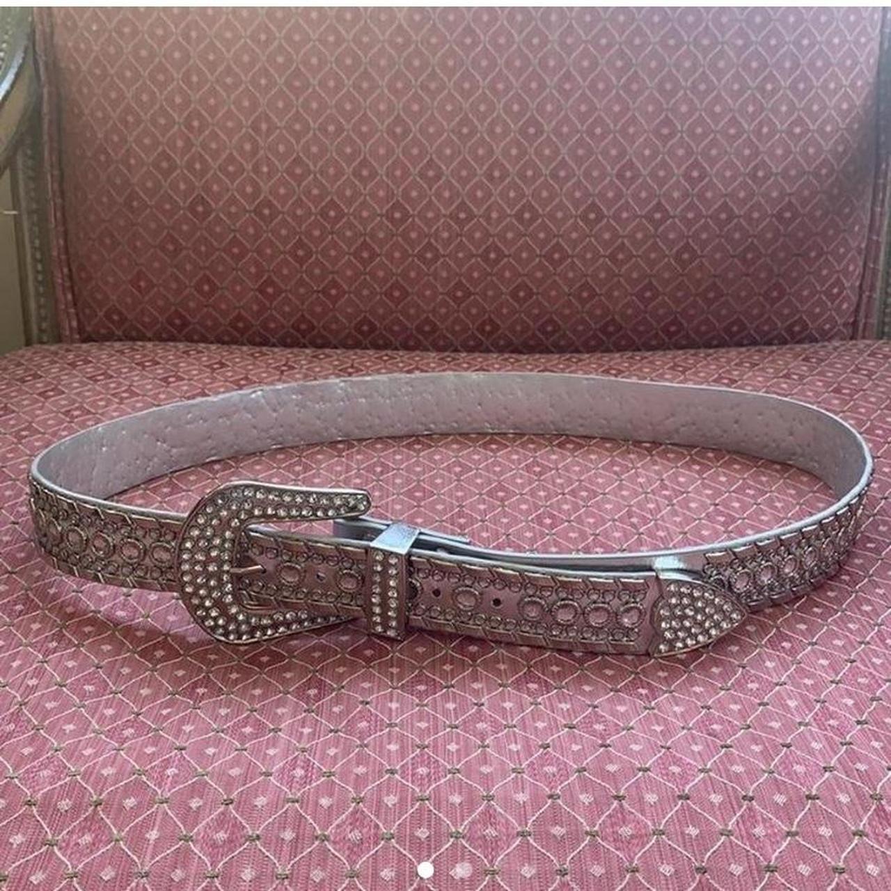 OPEN TO OFFERS. Bedazzled belt in good condition... - Depop