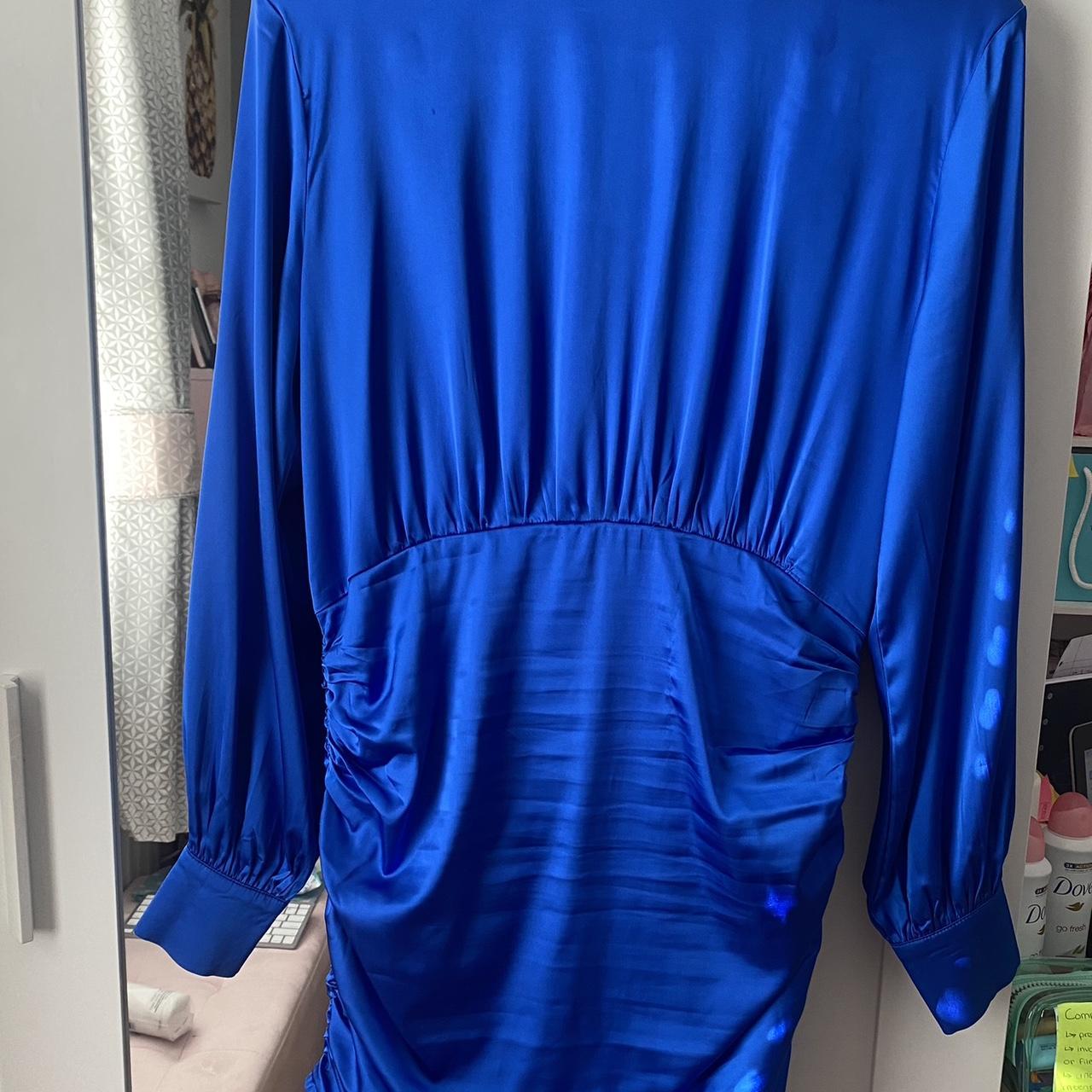 In the style Royal blue dress Worn once in perfect... - Depop