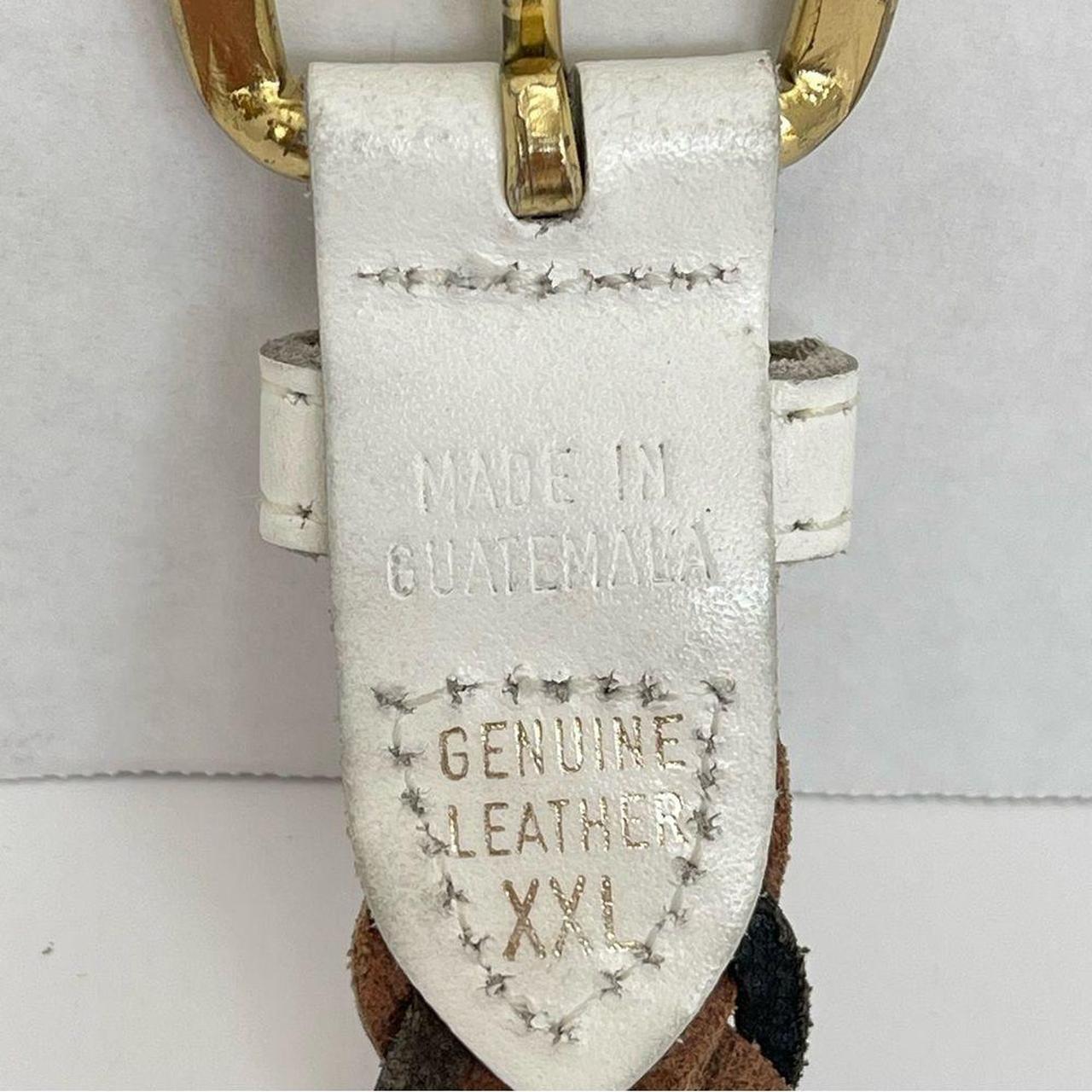 Source Unknown Women's Belt - White/Multi – Vinta… - image 6