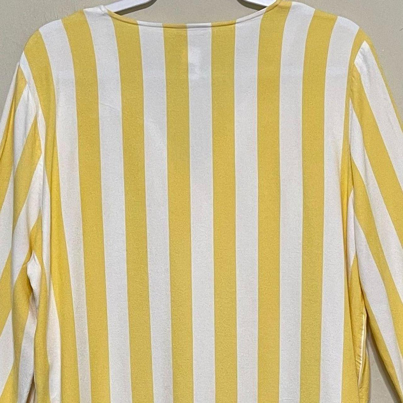 Ruby Rd. Women's Blouse - Yellow/White - L – Ruby… - image 7