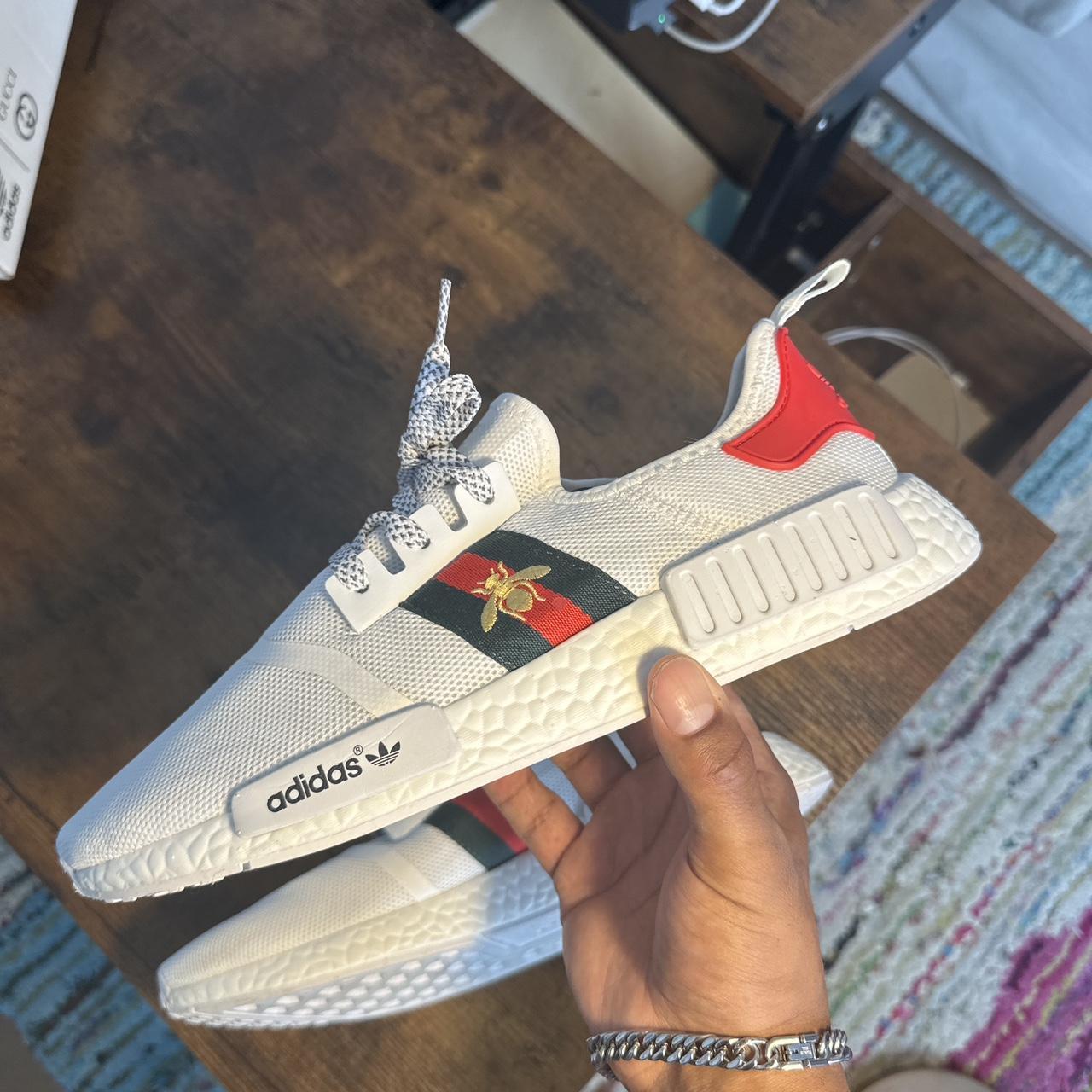 Gucci nmds white best sale