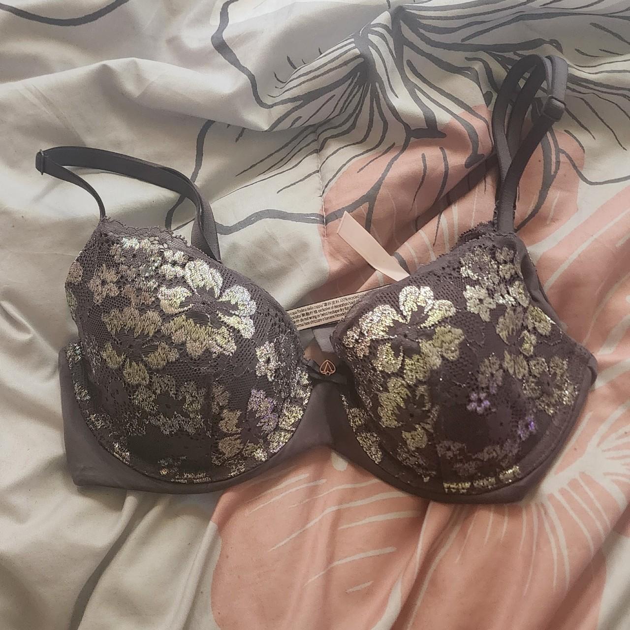 💙Blue and PINK Strapless bra💙 Padded, soft, wired, - Depop