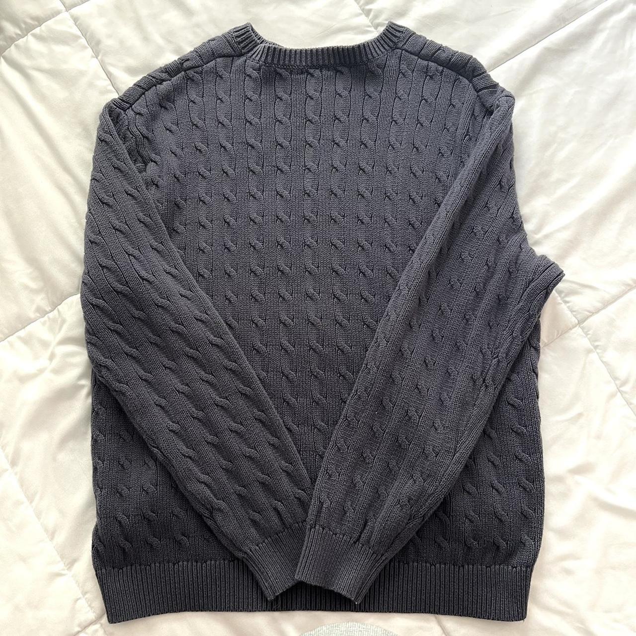 Brandy Melville Women's Blue Jumper | Depop