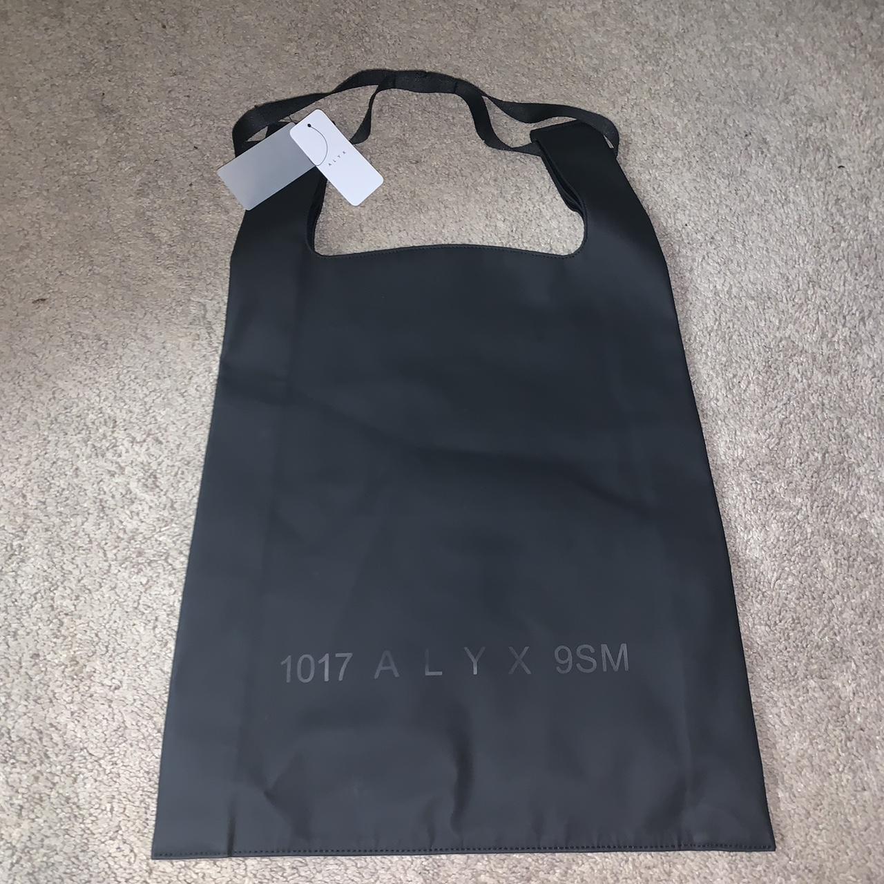 1017 ALYX 9SM Faux Leather Shopping Bag Condition: | Depop