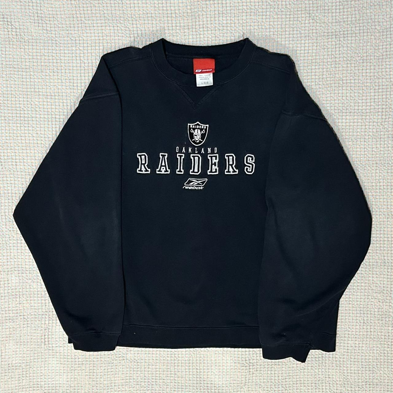 Vintage Oakland Raiders Shirt Official NFL / Reebok - Depop