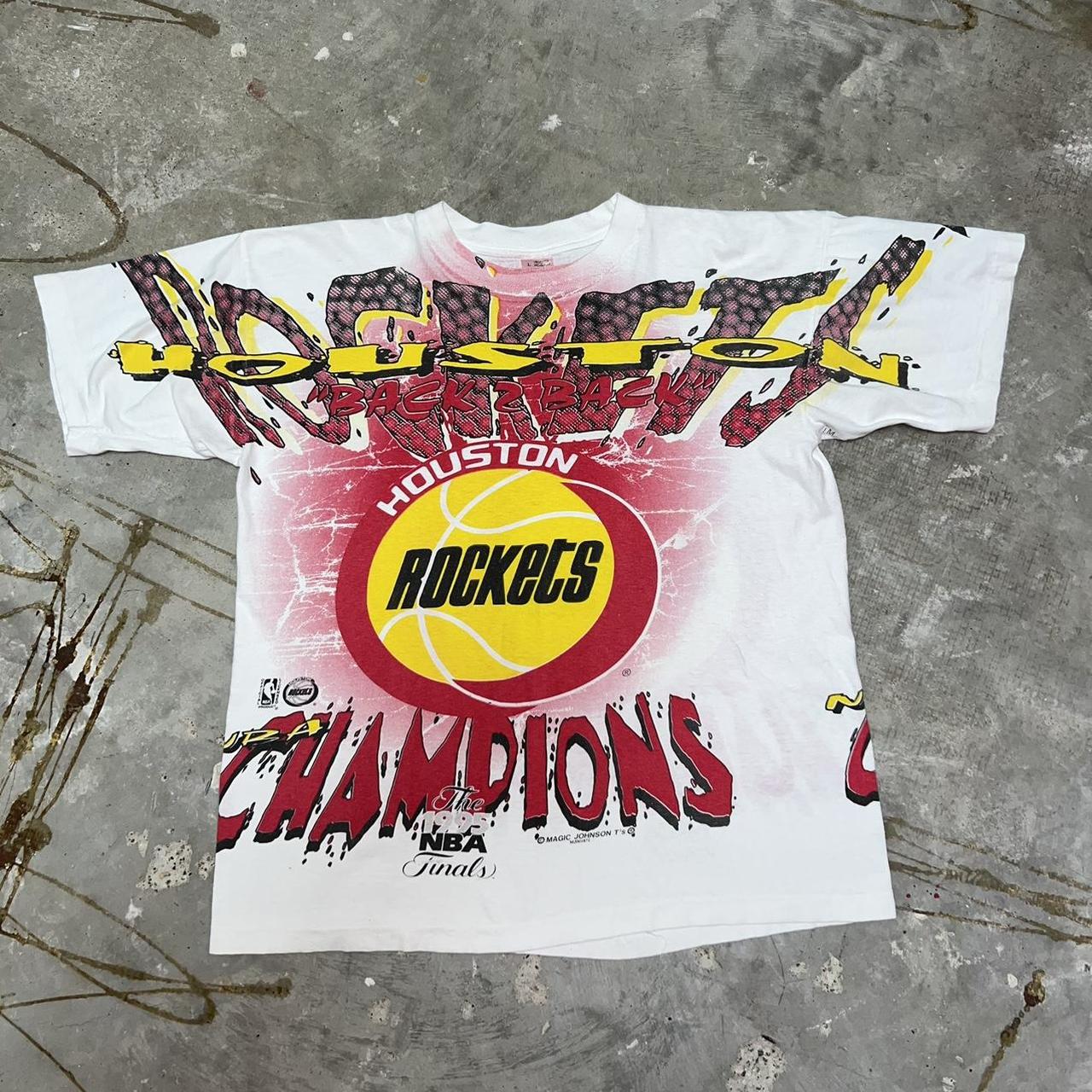 rockets back to back champions shirt
