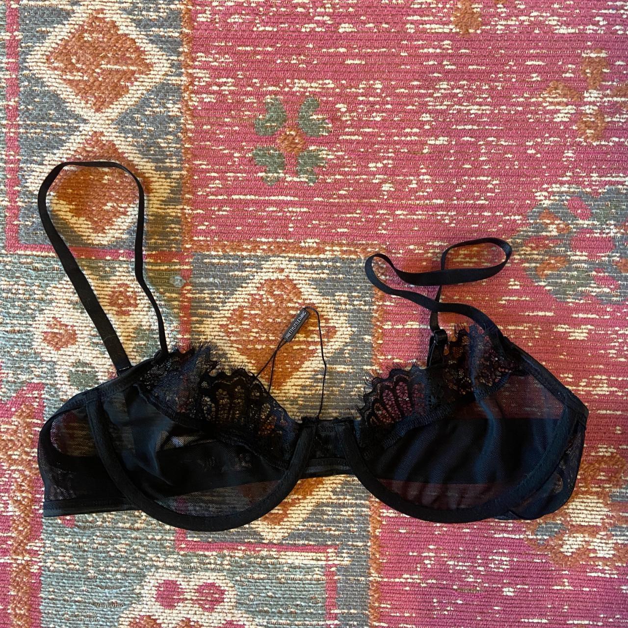 Pretty Little Thing Lace Bra Size Large New With... - Depop