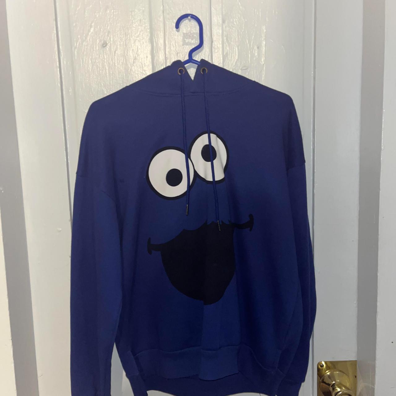 Cookie monster hoodie store h&m