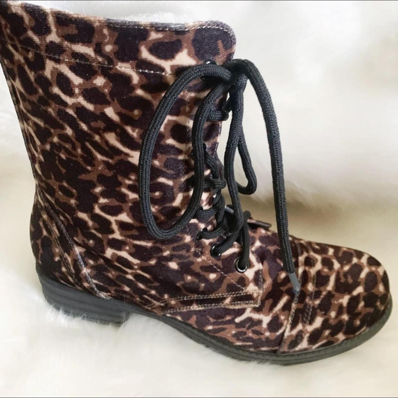 Very fashion volatile leopard booties