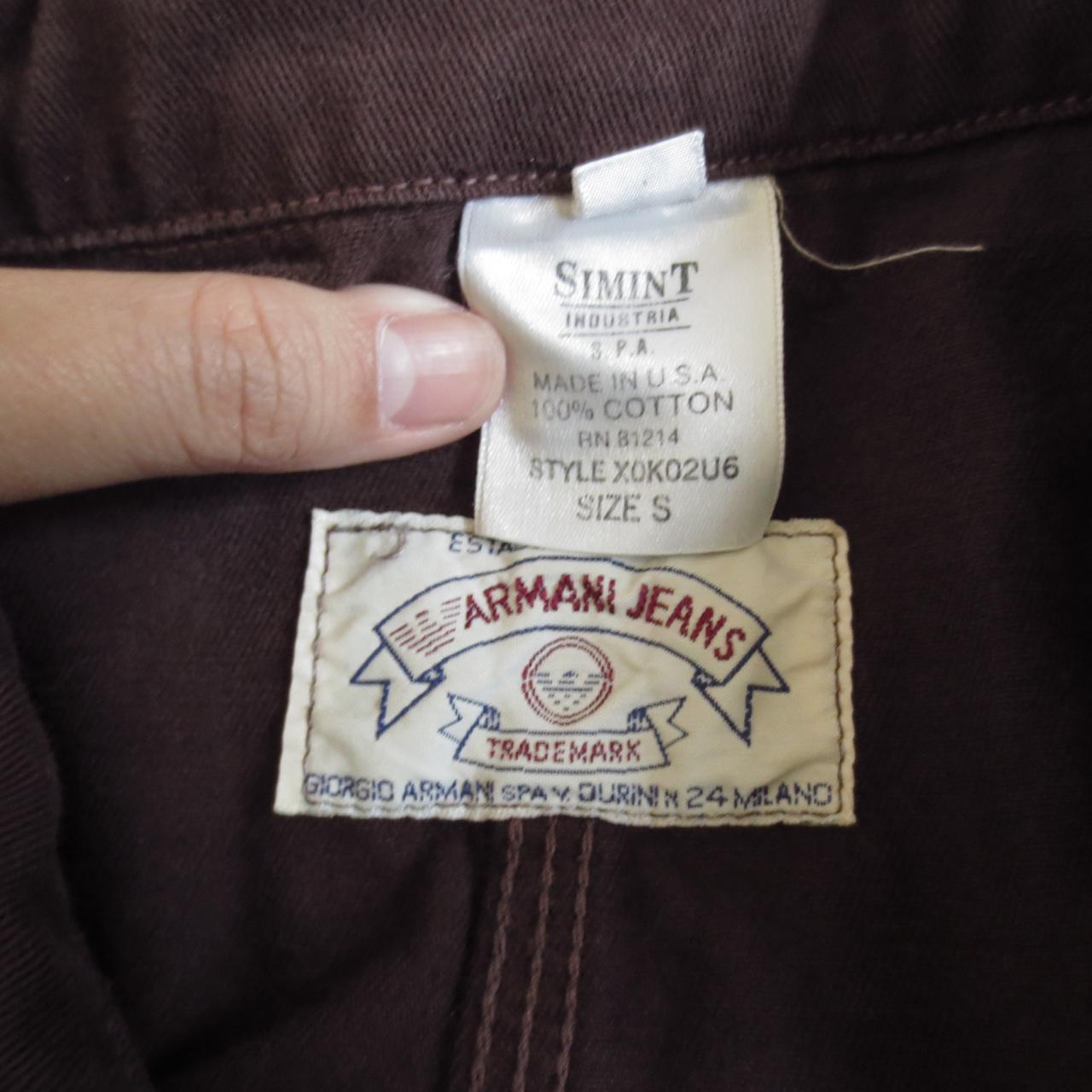 Armani Jeans Men's Navy Coat (3)